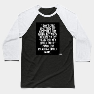 the office funny quote Baseball T-Shirt